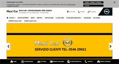 Desktop Screenshot of maxicarfaenza.it